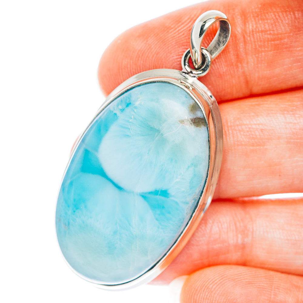 Larimar Pendant 1 7/8