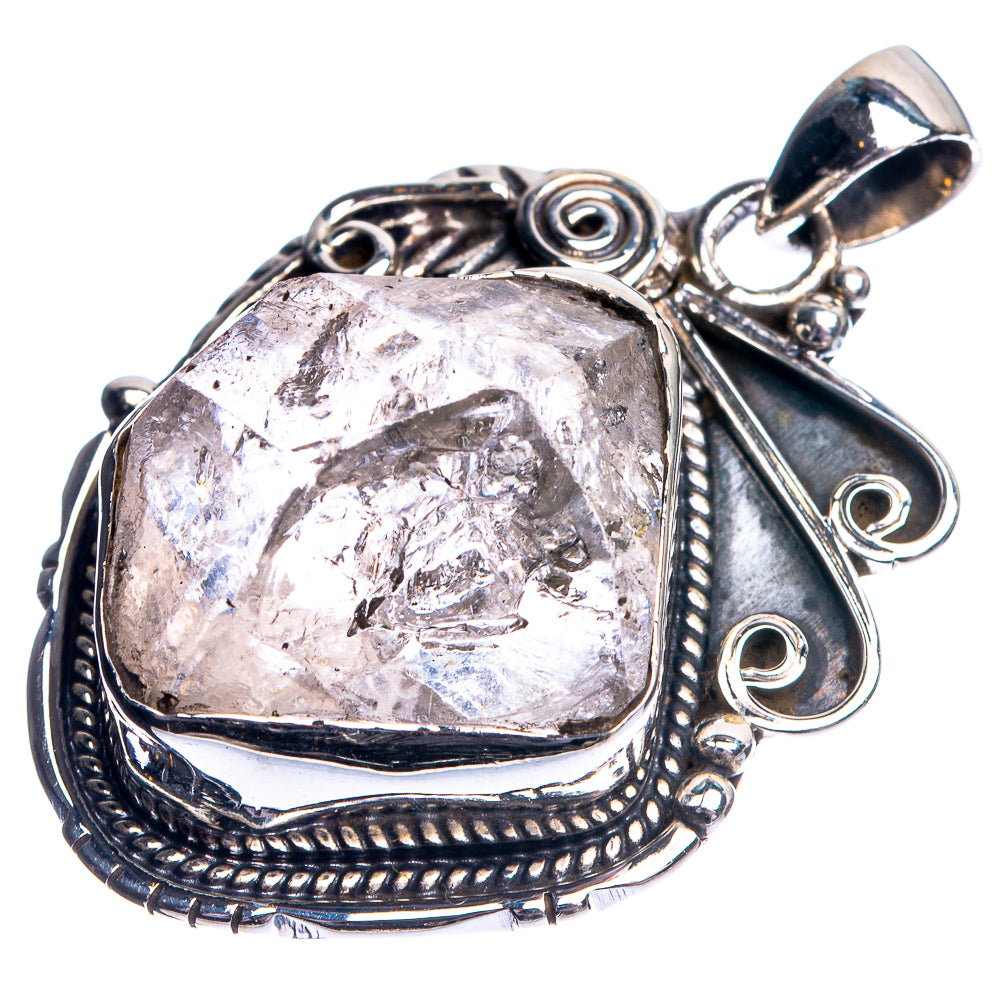 Herkimer Diamond Pendant 1 5/8" (925 Sterling Silver) P39070