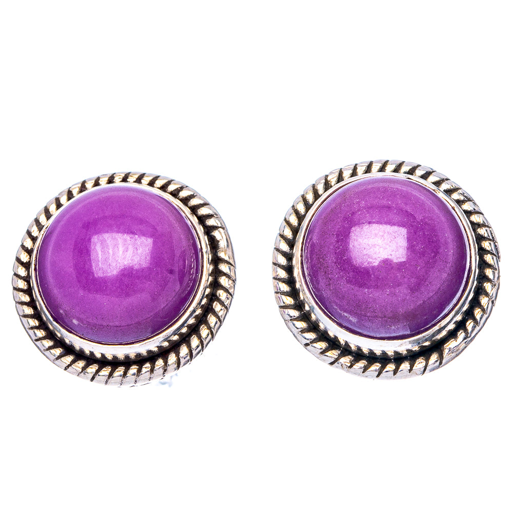 Phosphosiderite Earrings 1/2" (925 Sterling Silver) E1536