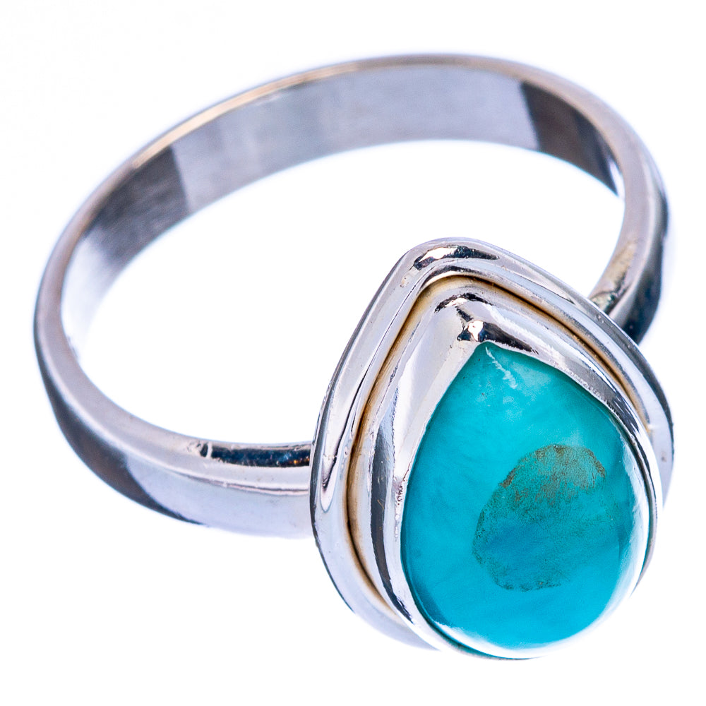 Larimar Ring Size 6.75 (925 Sterling Silver) R146287