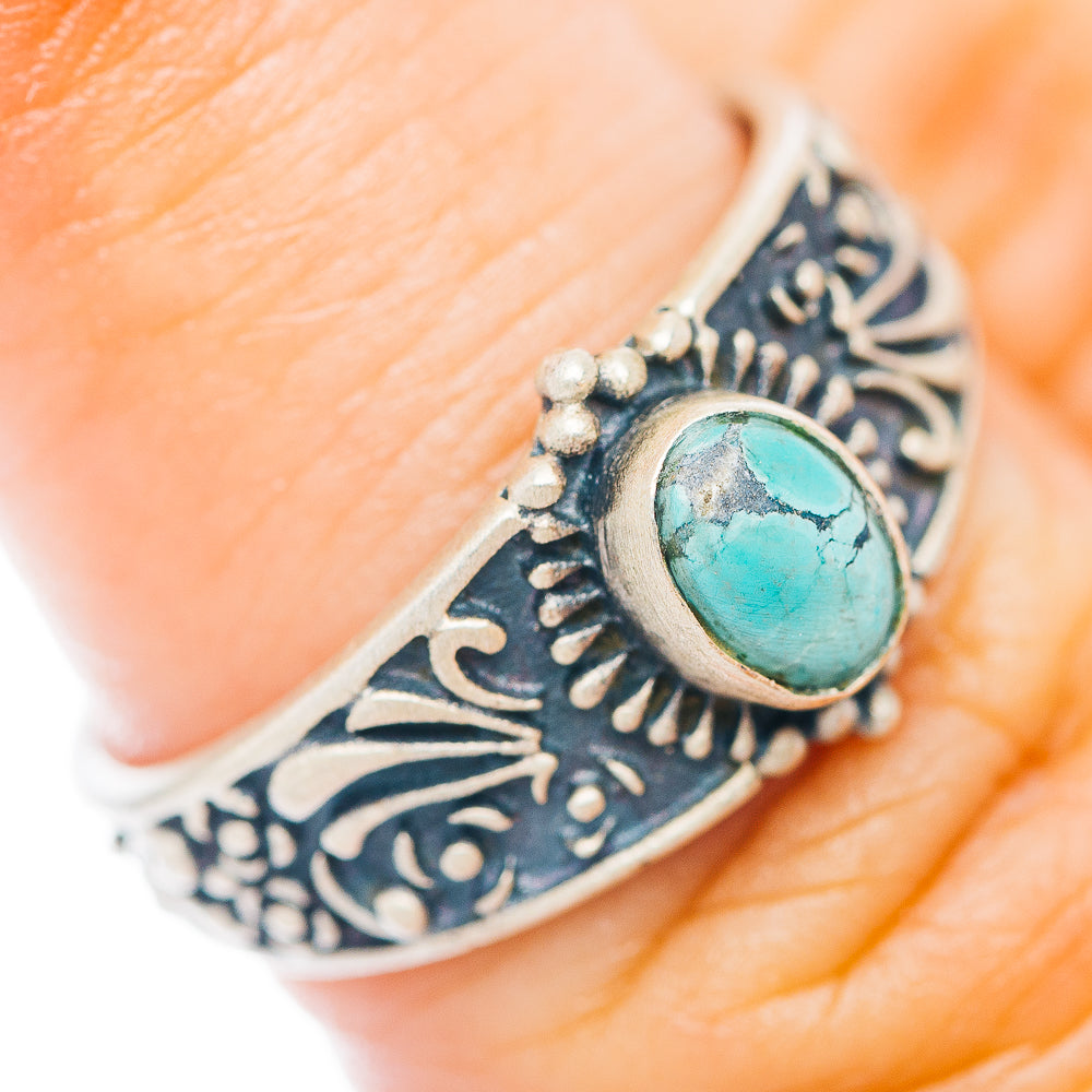 Mojave Turquoise Ring Size 7 (.925 Sterling Silver)