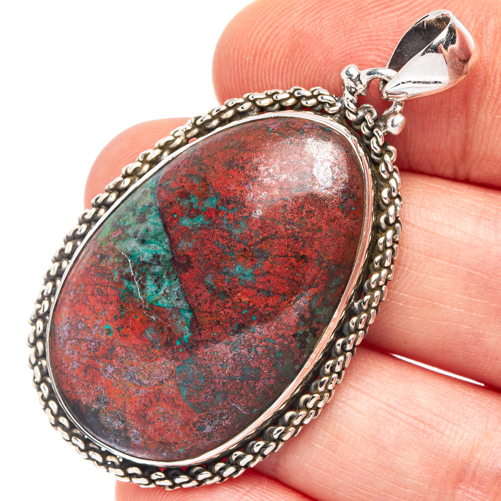 Large Sonora Sunrise 925 Sterling Silver Pendant 1 7/8" (925 Sterling Silver) P43689