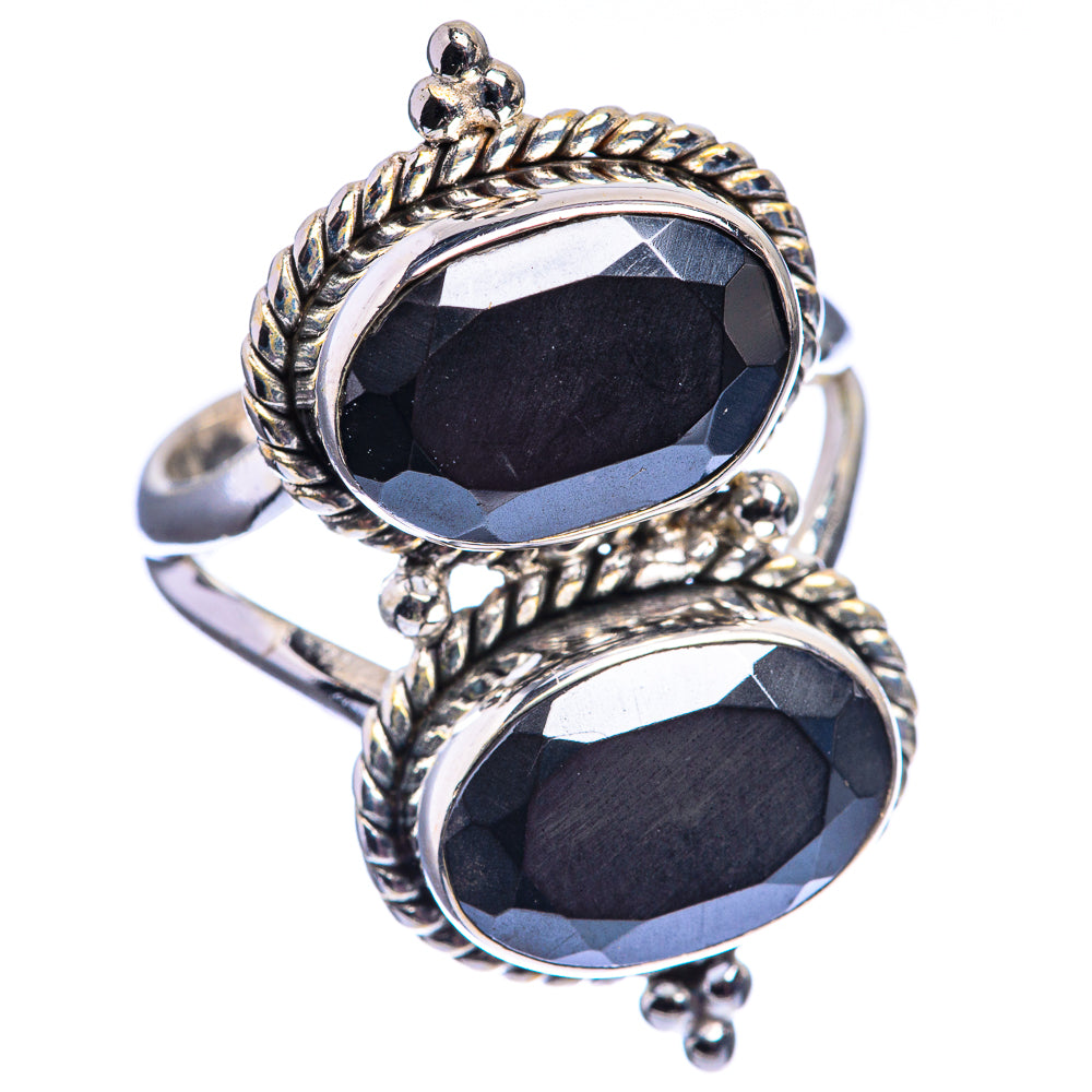 Hematite Ring Size 7.25 (925 Sterling Silver) R142143