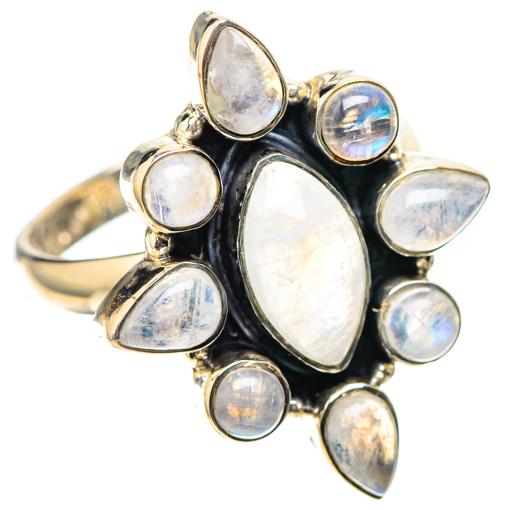 Rainbow Moonstone Ring Size 10.75 (925 Sterling Silver) RING138339