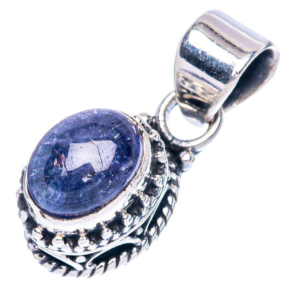 Rare Tanzanite Pendants 7/8" (925 Sterling Silver) P42328