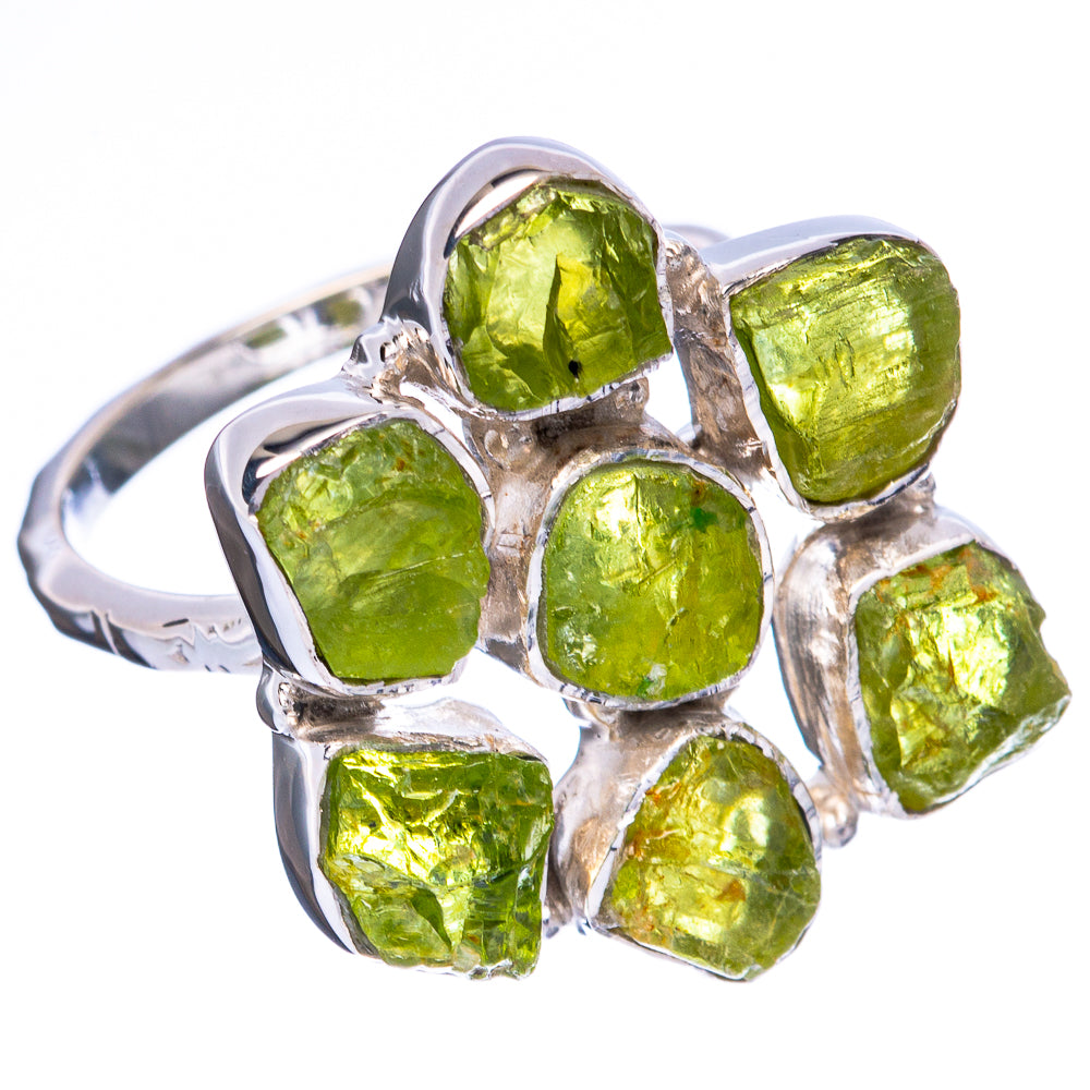 Premium Peridot 925 Sterling Silver Ring Size 7.75 Ana Co R3511