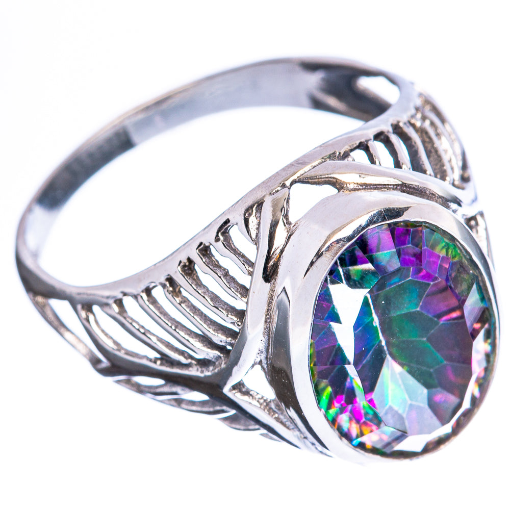 Mystic Topaz Ring Size 8.75 (925 Sterling Silver) R3192