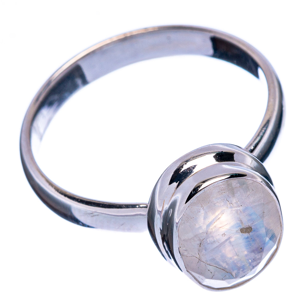Rainbow Moonstone Ring Size 7.75 (925 Sterling Silver) R146360