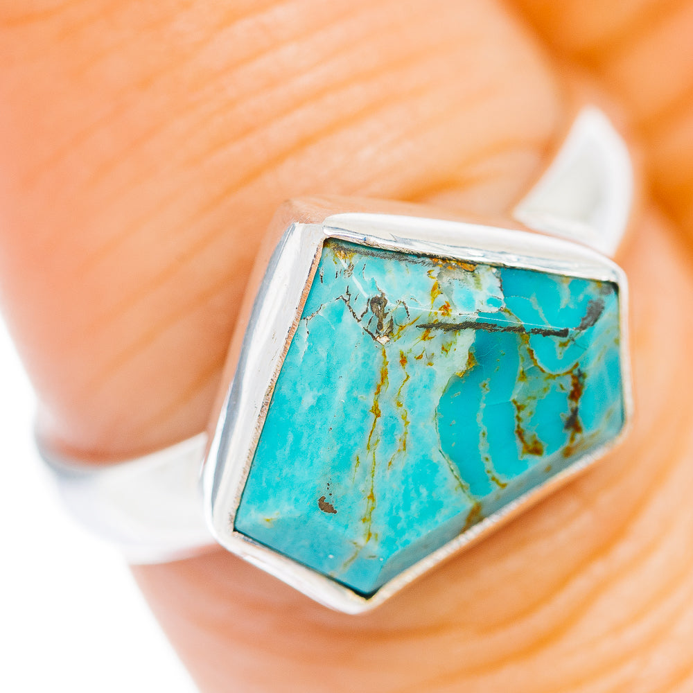 Mojave Turquoise Ring Size 7.75 (.925 Sterling Silver)