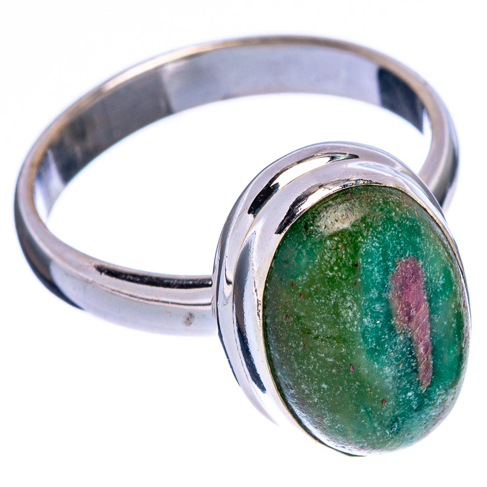 Ruby Fuchsite Ring Size 8 (925 Sterling Silver) R146742