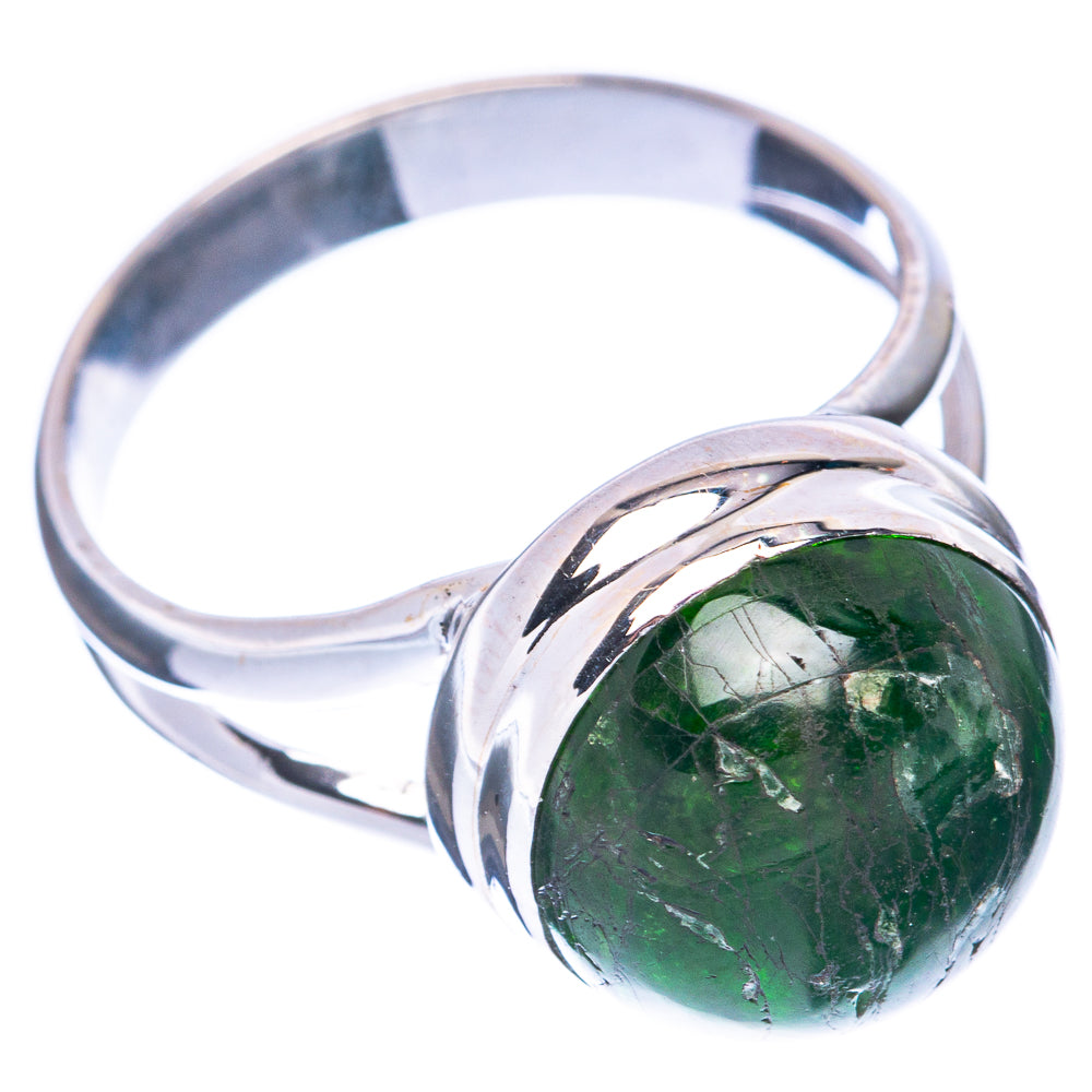 Rare Chrome Diopside Ring Size 7.75 (925 Sterling Silver) R2079
