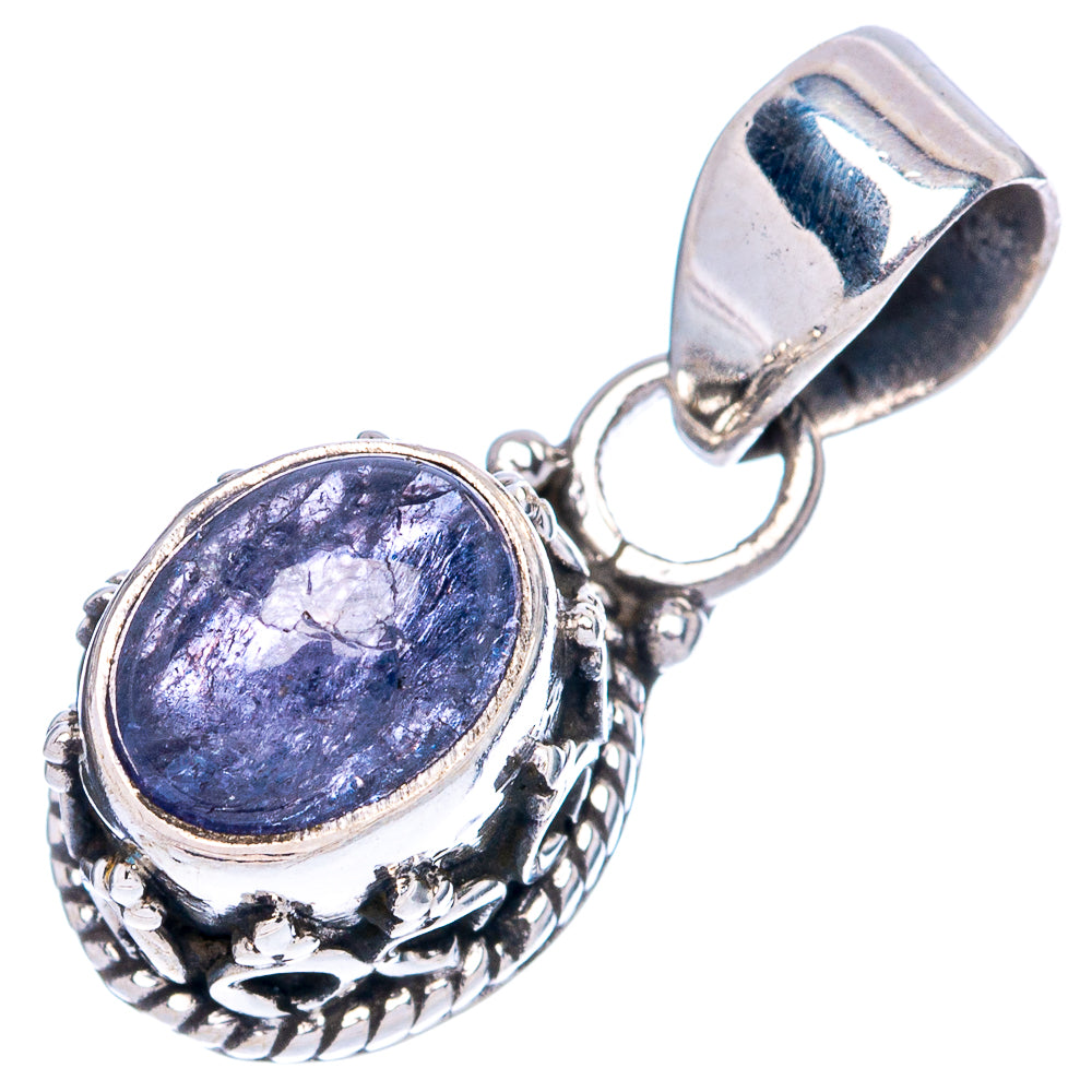 Rare Tanzanite Pendants 7/8" (925 Sterling Silver) P42325