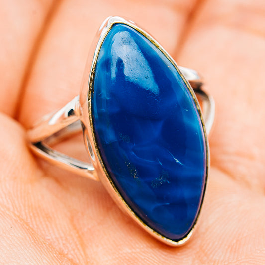 Premium Owyhee Opal Ring Size 10 (.925 Sterling Silver)
