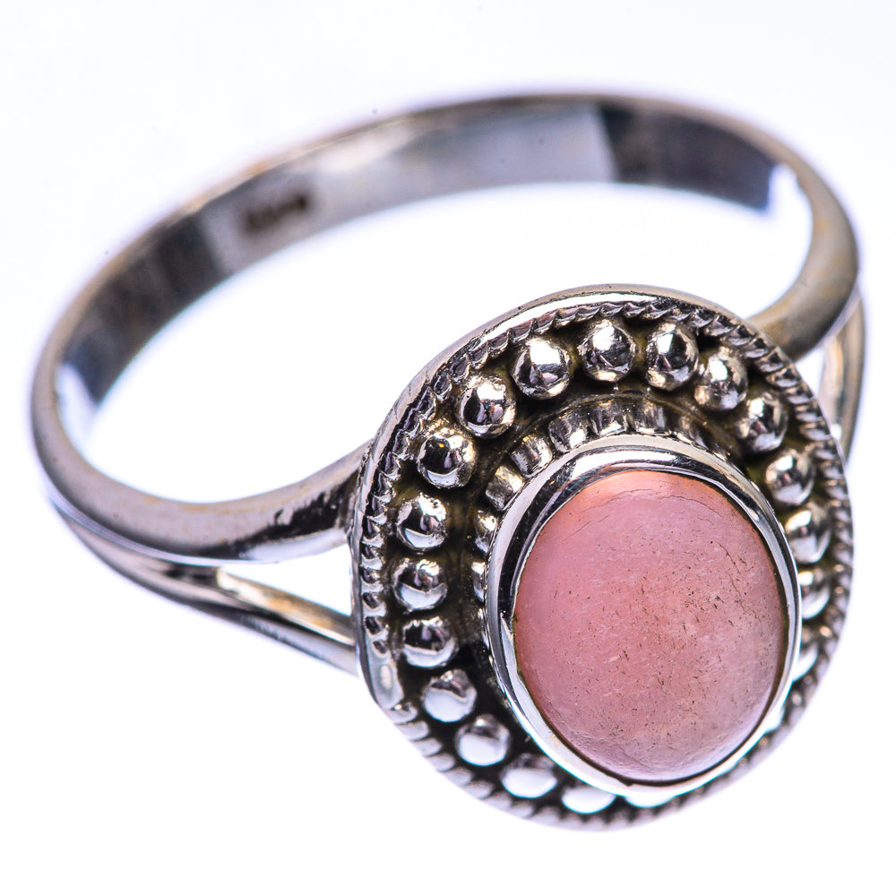 Pink Opal Dainty Ring Size 6 (925 Sterling Silver) R142547
