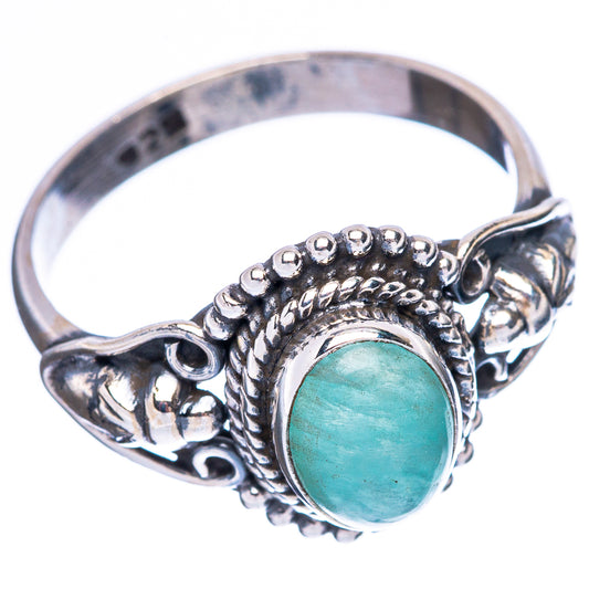 Aquamarine Dainty Ring Size 7 (925 Sterling Silver) R5104