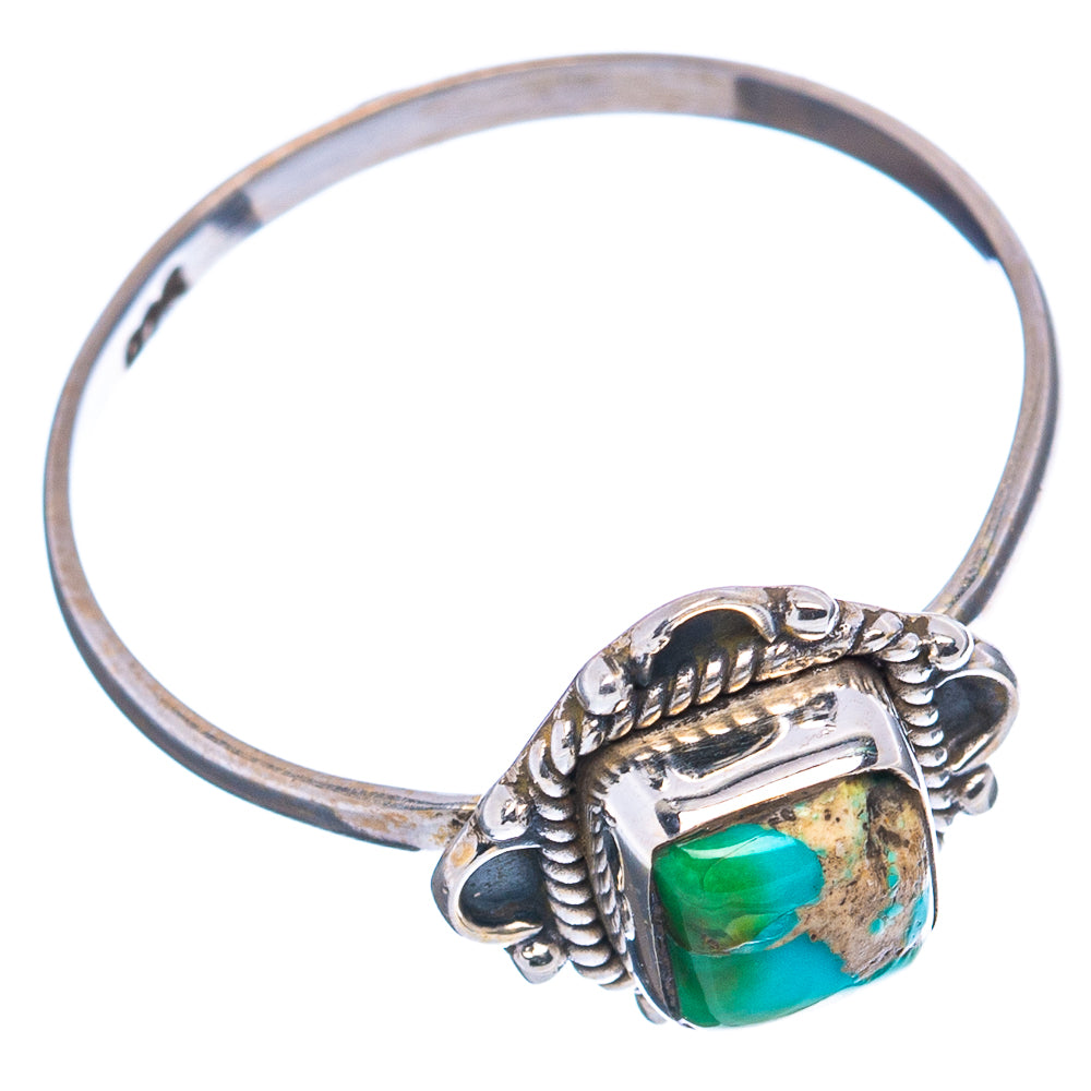 Palomino Turquoise Dainty Ring Size 8.75 (.925 Sterling Silver)