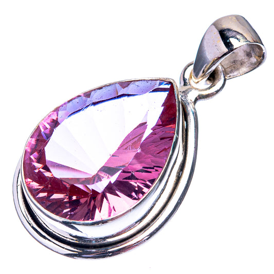 Alexandrite (Lab.) Pendant 1 1/4" (925 Sterling Silver) P38850