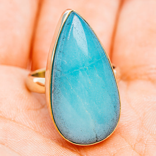 Peruvian Opal Ring Size 7 (German Silver)