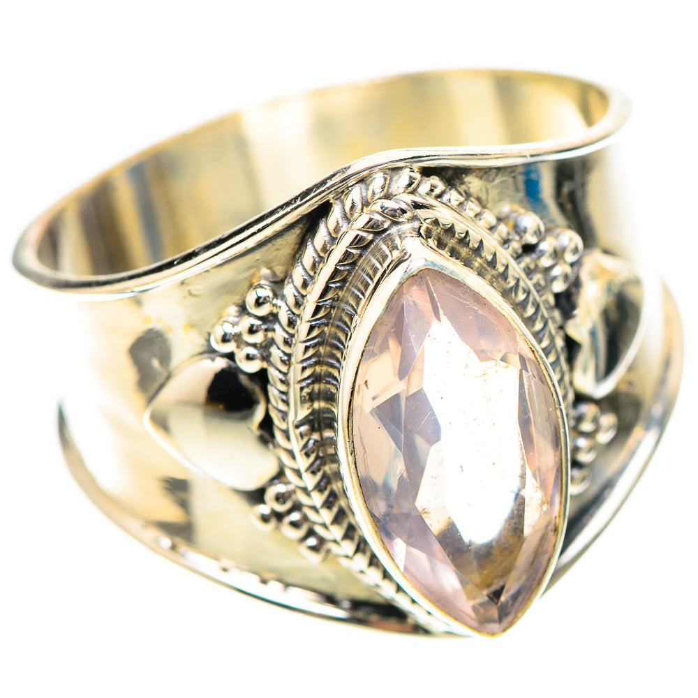 Rose Quartz Ring Size 10 (925 Sterling Silver) RING139265