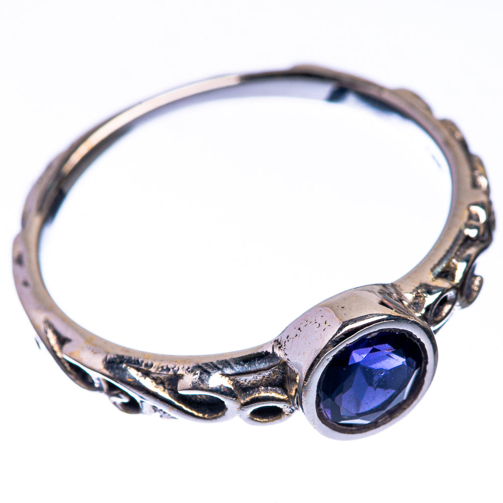 Faceted Tanzanite Dainty Ring Size 7 (925 Sterling Silver) R142570
