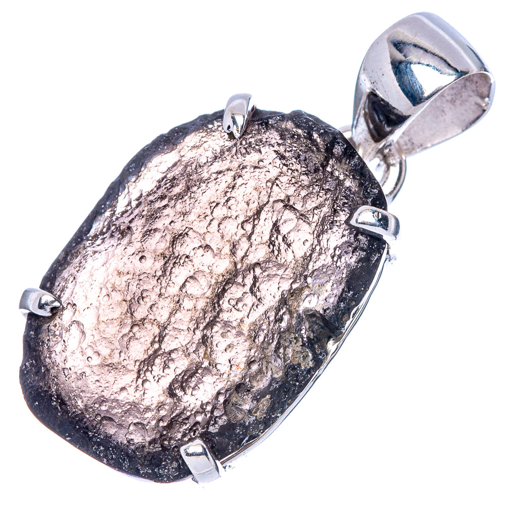 Rare Agni Manitite Pendant 1 1/4" (925 Sterling Silver) P41596
