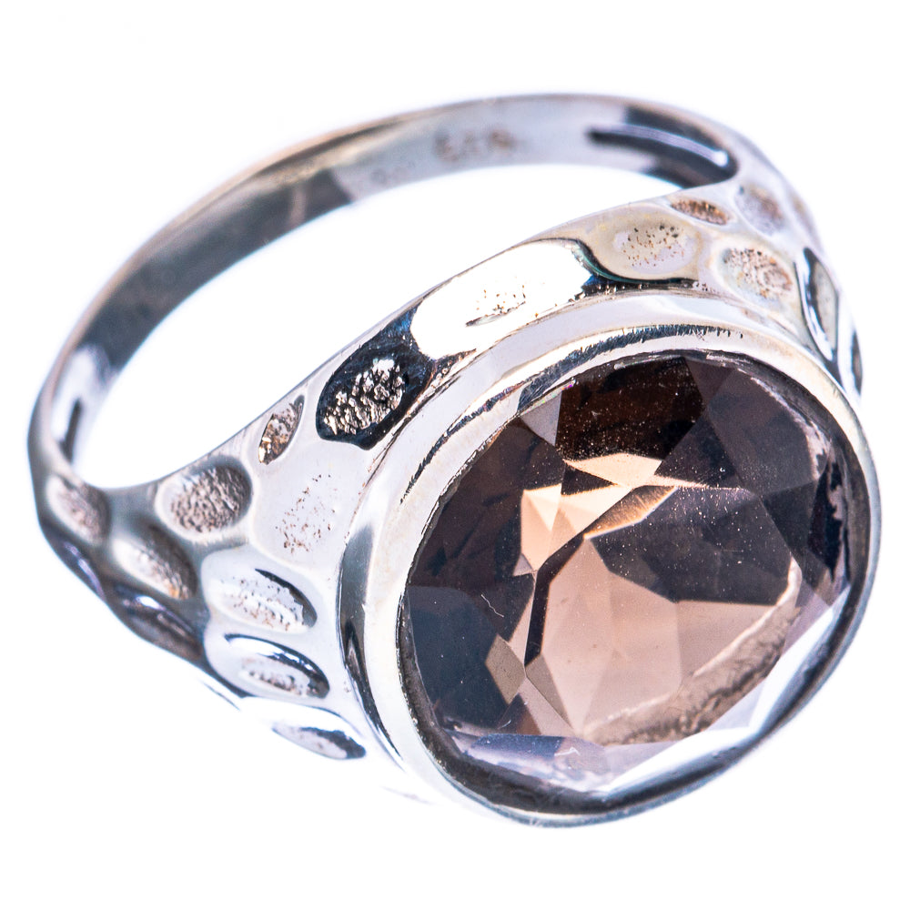 Smoky Quartz Ring Size 9 (925 Sterling Silver) R3326