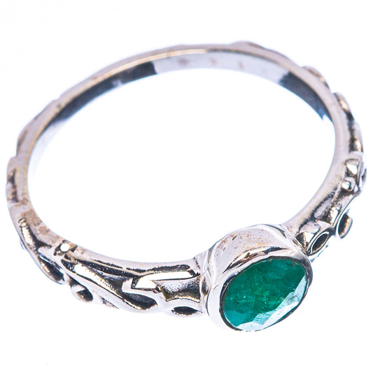 Green Sillimanite Ring Size 7 (925 Sterling Silver) R5525