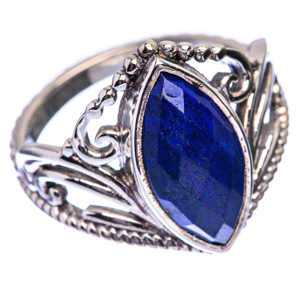 Lapis Lazuli Ring Size 9 (925 Sterling Silver) R140476