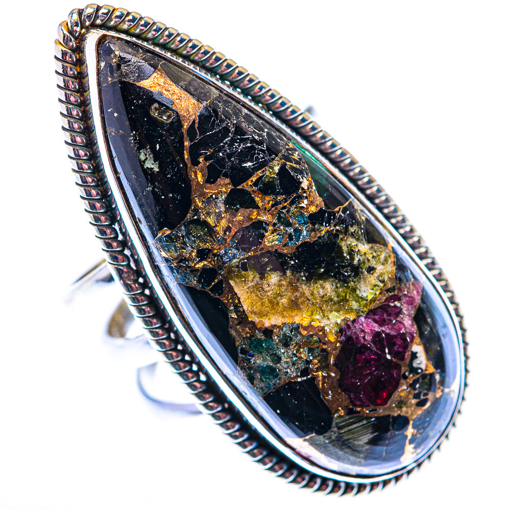 Large Mohave Black Onyx Ring Size 9 (925 Sterling Silver) RING140259