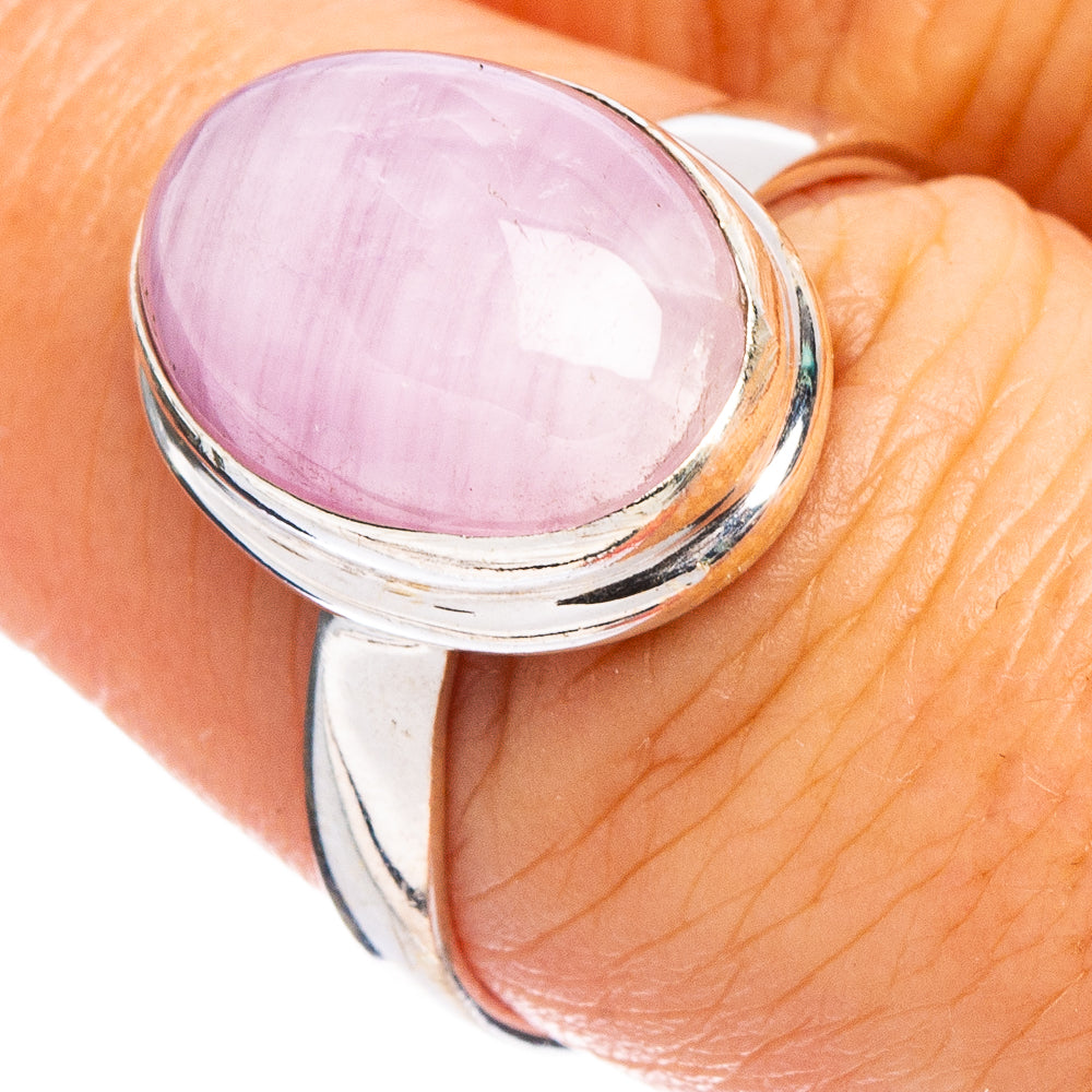 Rare Kunzite Ring Size 7.75 (.925 Sterling Silver)