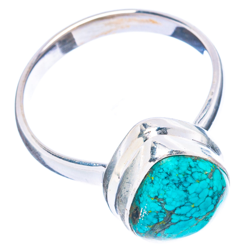 Rare Arizona Spiderweb Turquoise Ring Size 8.75 (925 Sterling Silver) R4763