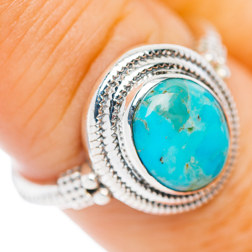 Mojave Turquoise Ring Size 8.75 (.925 Sterling Silver)