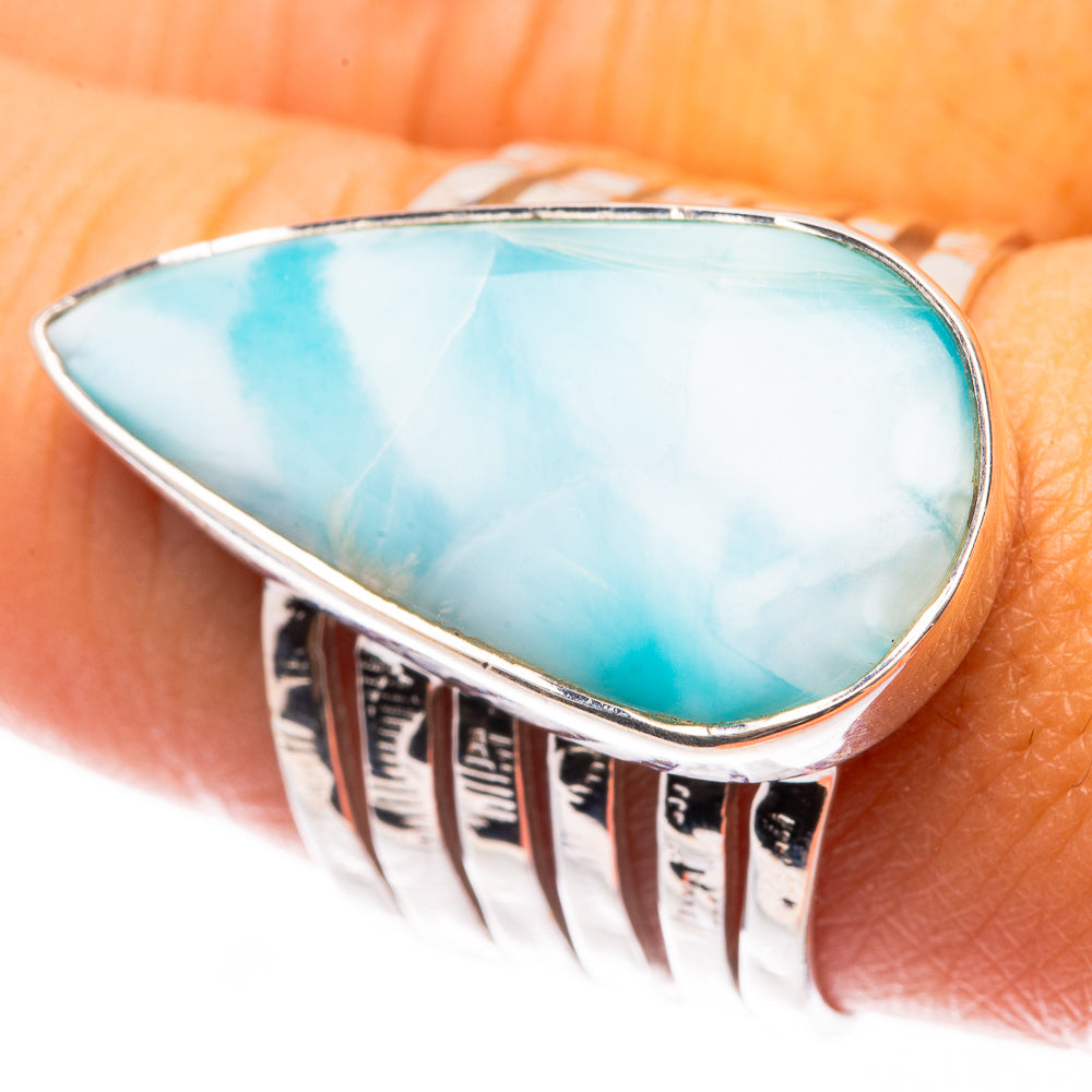 Signature Larimar Ring Size 8.75 (925 Sterling Silver) R141718