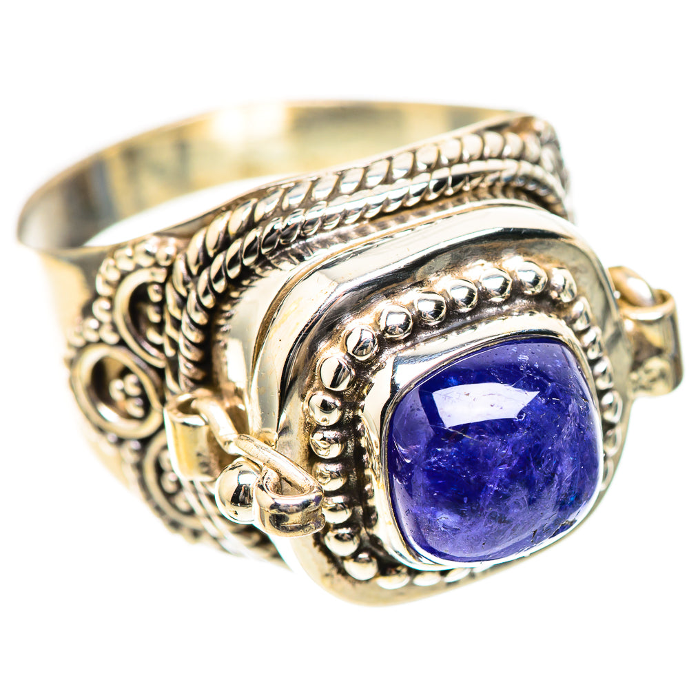 Poison Natural Tanzanite Ring Size 9 (925 Sterling Silver) RING136239
