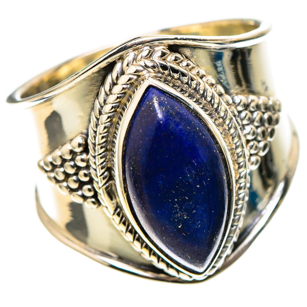 Lapis Lazuli 925 Sterling Silver Ring Size 6.25 (925 Sterling Silver) RING137595