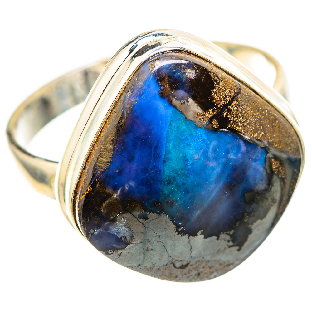Boulder Opal Ring Size 10.75 (925 Sterling Silver) RING136407