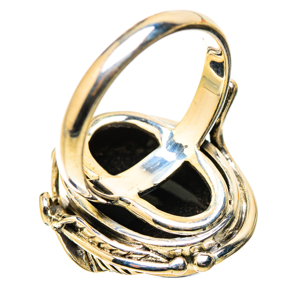Black Onyx Ring Size 7.25 (925 Sterling Silver) RING134819