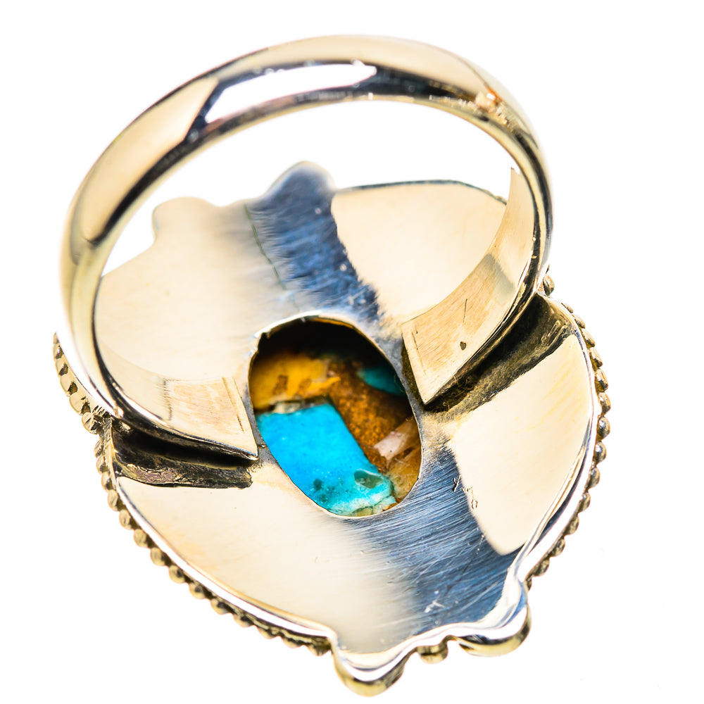 Ana Silver Co Spiny Oyster Turquoise Ring Size 7 (925 Sterling Silver)