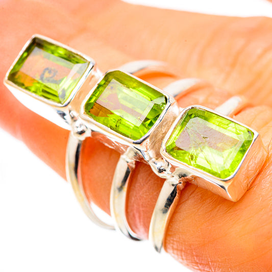 Ana Silver Co Peridot Ring Size 6.75 (925 Sterling Silver)