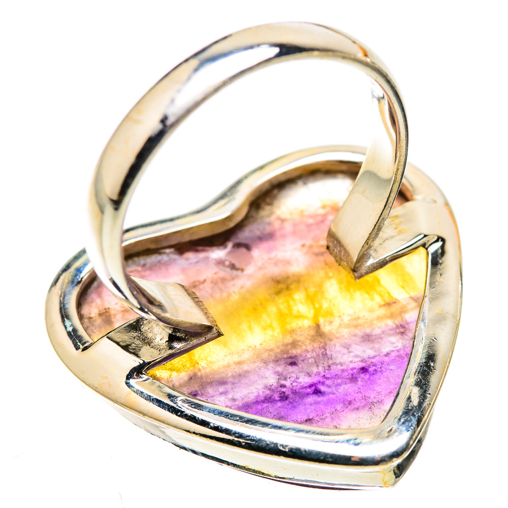 Large Fluorite Ring Size 9 (925 Sterling Silver) RING135709
