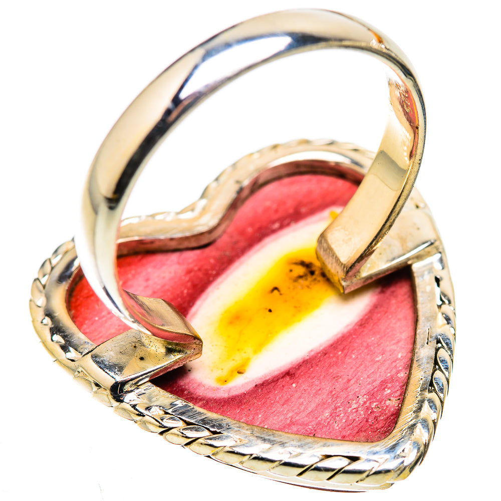 Large Mookaite Ring Size 10.75 (925 Sterling Silver) RING135700