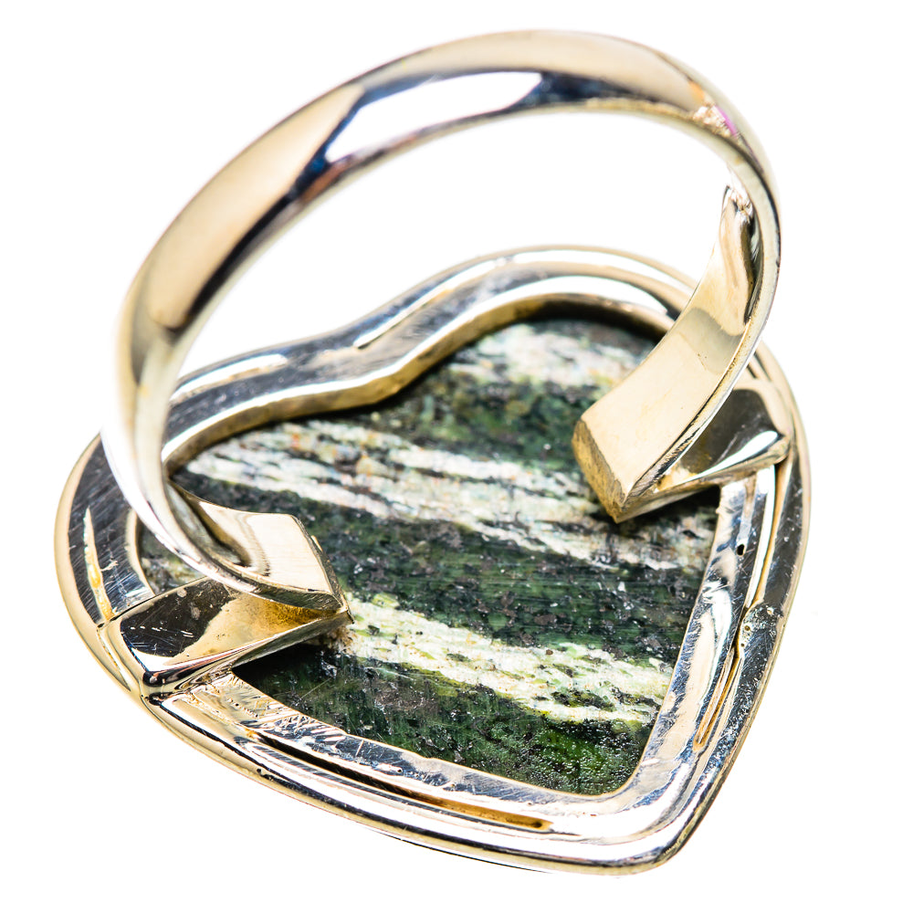 Large Swiss Green Opal Ring Size 10.75 (925 Sterling Silver) RING135944