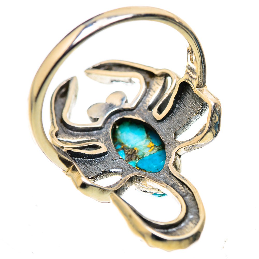 Kingman Mohave Turquoise Ring Size 8.25 (925 Sterling Silver) RING136065