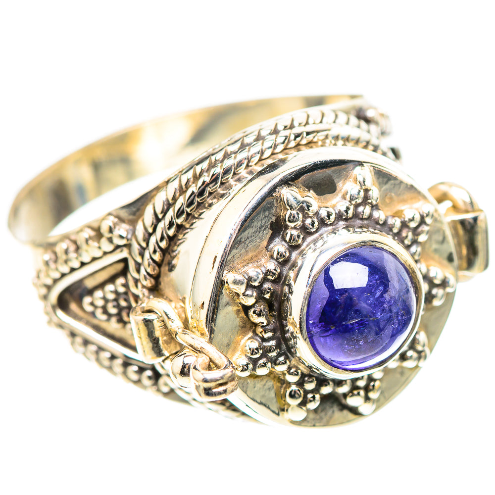 Poison Natural Tanzanite Ring Size 9.75 (925 Sterling Silver) RING136691