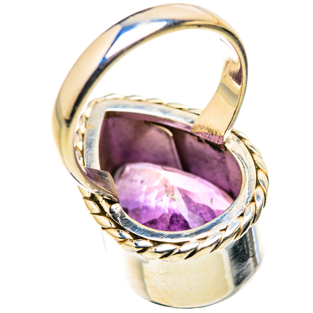 Faceted Amethyst Ring Size 6.5 (925 Sterling Silver) RING134666