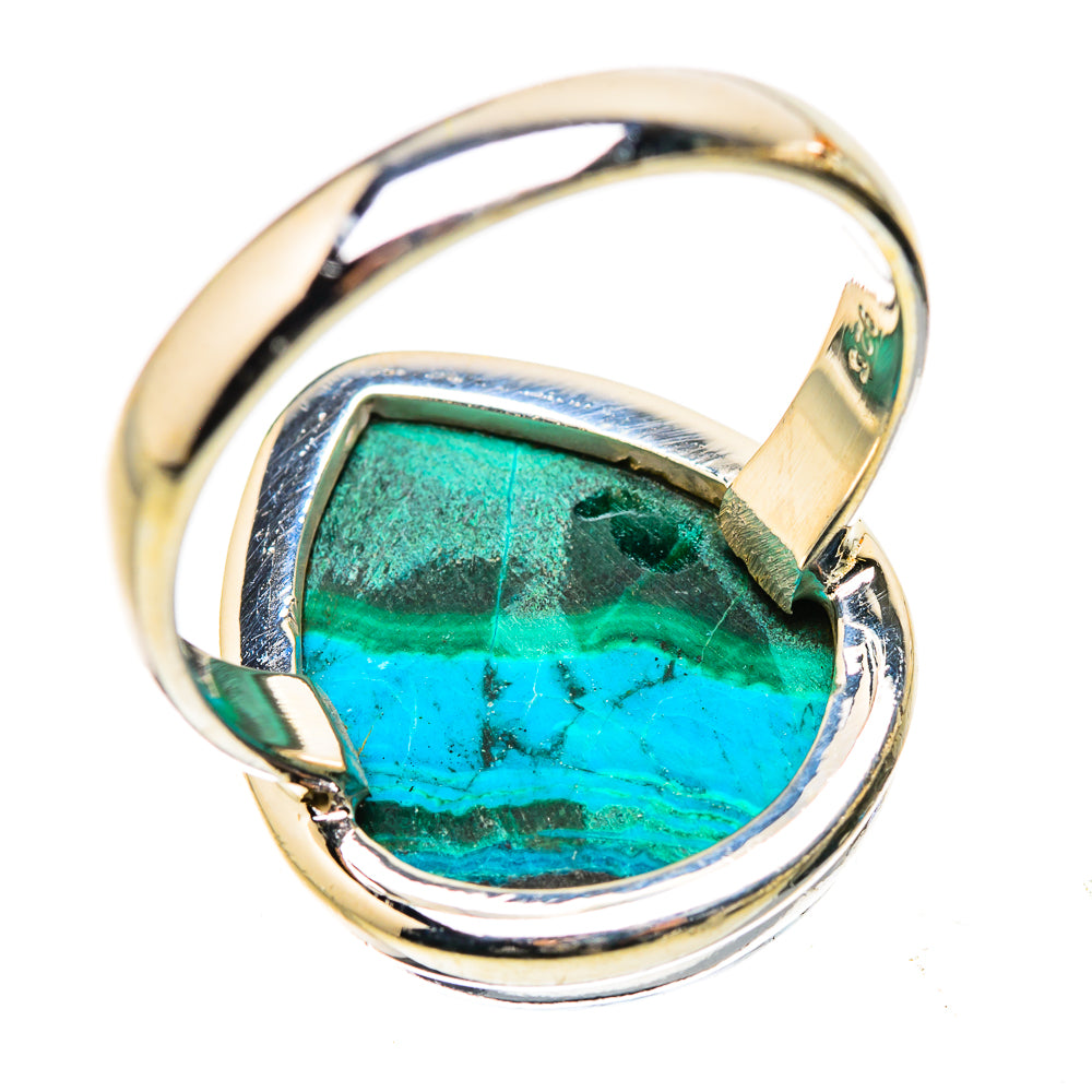 Ana Silver Co Malachite In Chrysocolla Ring Size 10 (925 Sterling Silver)