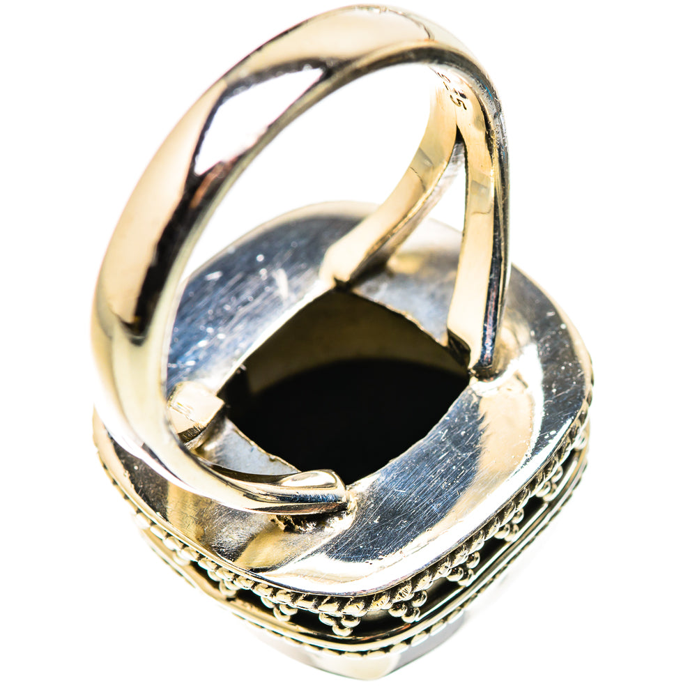 Black Onyx Ring Size 7.25 (925 Sterling Silver) RING134588