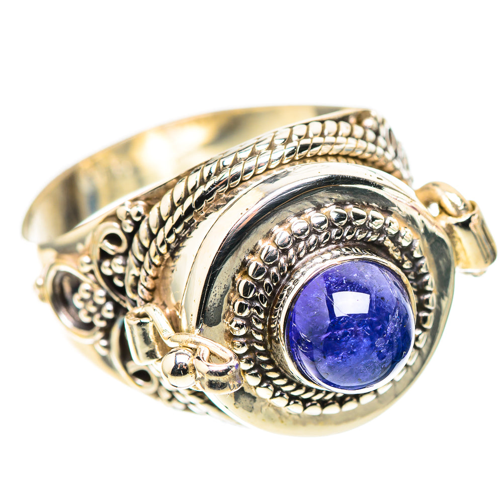 Poison Natural Tanzanite Ring Size 9.75 (925 Sterling Silver) RING136812