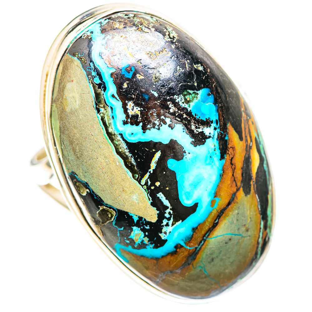 Large Shattuckite 925 Sterling Silver Ring Size 10 (925 Sterling Silver) RING137342