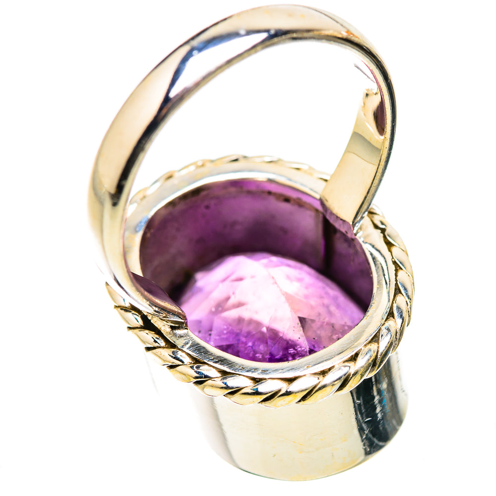 Ana Silver Co Faceted Amethyst Ring Size 8.25 (925 Sterling Silver)